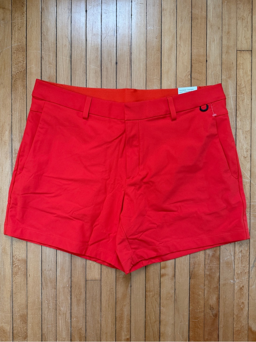 NWT Nike 24.7 Perfect Stretch 6" Orange Golf Shorts HQ6933-633 $95 MSRP Sz. 36